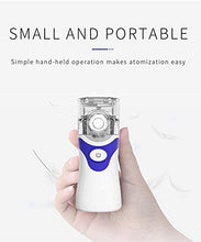 Personal Cool Mist Steam Inhaler, Portable Atomizer Hydrating Mist, Handheld Steam Atomizer for Home Office Daily Use