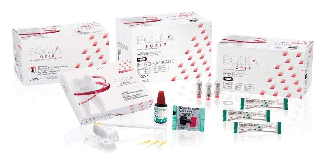 GC America GC-452002 EQUIA Forte Restorative System Intro Kit, A2, Shape