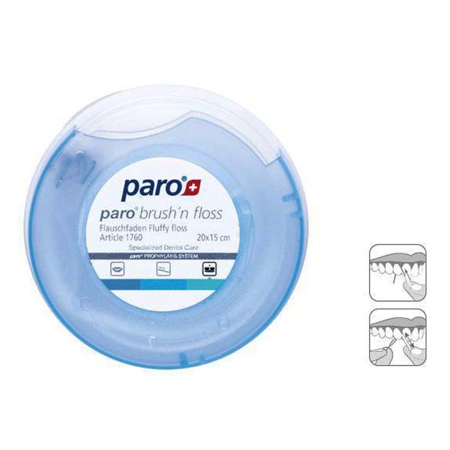 Paro Brush'n Floss ideal for cleaning braces, bridges and wide gaps between teeth