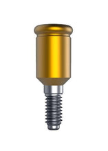 Wise Click Minor - Set Peek Abutment bases with peek attachment and housing covers 3.75 Platform