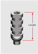 Open Tray IMPRESSION COPING 4.7MM