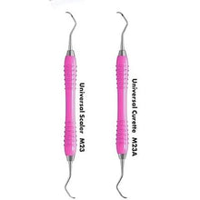 Just Pink Prophylaxis Set. Includes 1x M23A Universal Currette and 1x M23