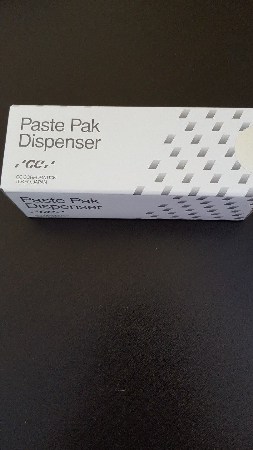 GC paste pak dispenser