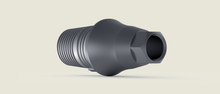 Dental TiBase CAD/CAM Interface Abutment NP Internal Hex Non Rot. 3mm Noble comp